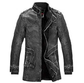 High-Quality Leather Jacket Men&