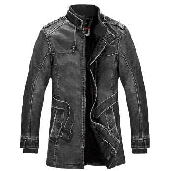 High-Quality Leather Jacket Men&
