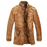High-Quality Leather Jacket Men&