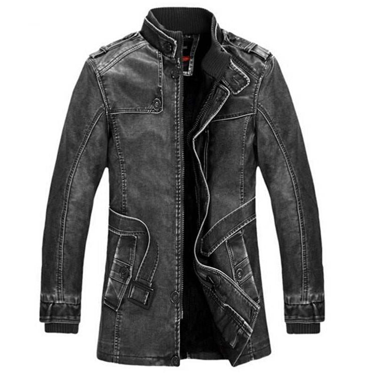 High-Quality Leather Jacket Men&