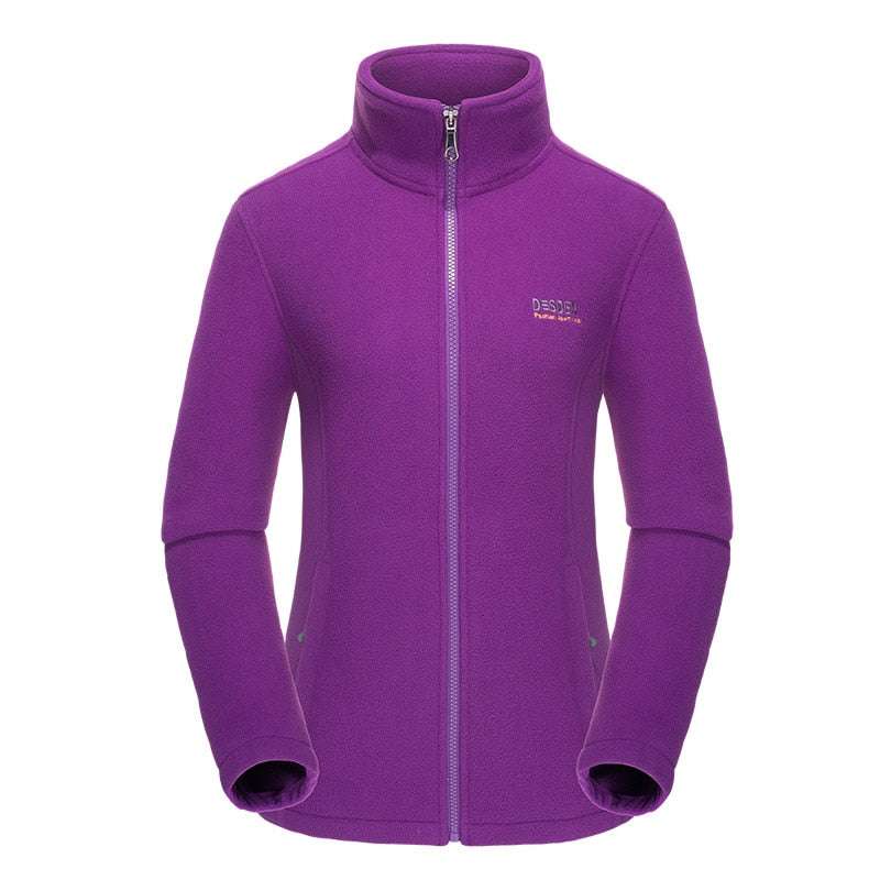Women's Fleece Jacket Spring Autumn Outdoor Hiking Sport Jacket - Acapparelstore