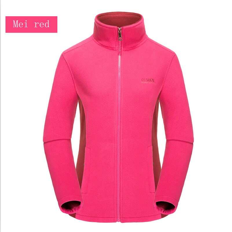 Women's Fleece Jacket Spring Autumn Outdoor Hiking Sport Jacket - Acapparelstore