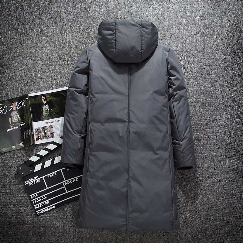 Warm Thick Men's Winter Jacket Brand Top-Quality X-Long Jacket - Acapparelstore