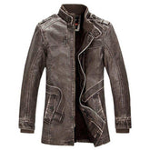 High-Quality Leather Jacket Men&