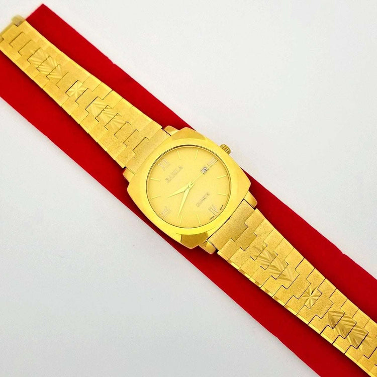 Men Women 18k Gold Quartz Watches No Fading Electroplating Watch - Acapparelstore