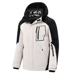 Men's Thick Warm Parkas Jacket Outdoor Windproof Pocket - Acapparelstore