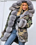 Parka Coats Thick Large Fur Collar Hooded Warm Coatwomen&