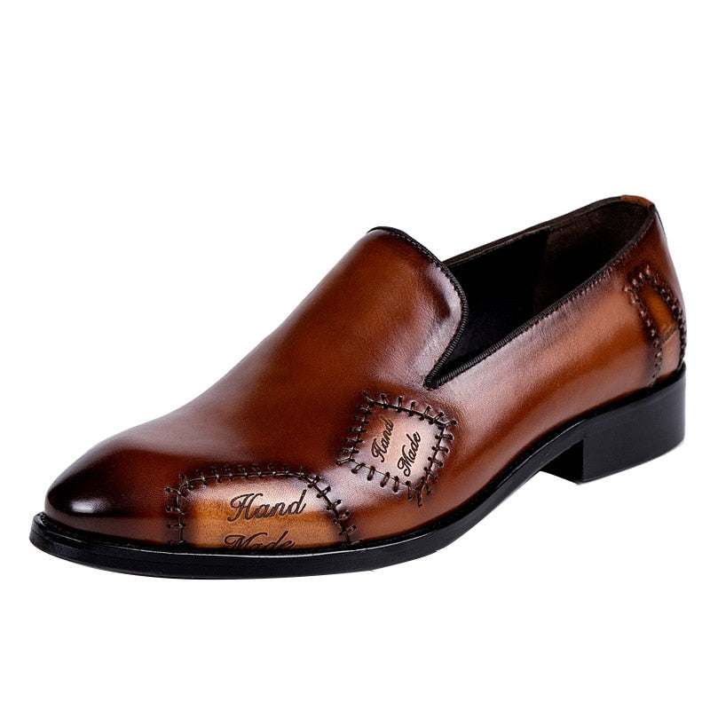 Men's Oxford Dress Shoes Genuine Leather Business Shoes - Acapparelstore