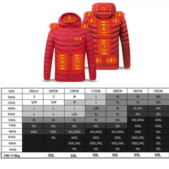Men's Warm Winter USB Heating Jackets Smart Thermostat - Acapparelstore