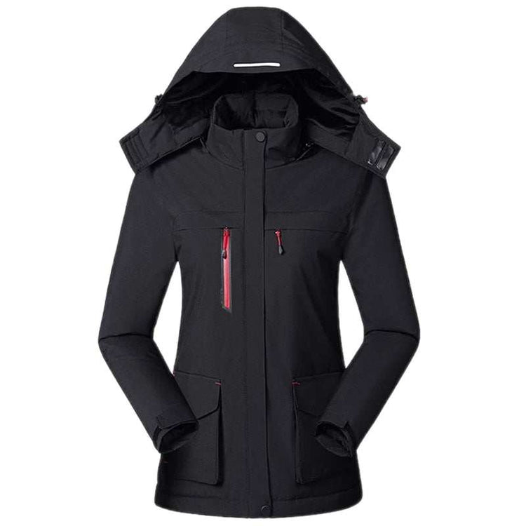 Winter Jacket USB Charge Heated CoatIntelligent Heating Women&