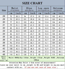 Spring Autumn Men's Business Jeans Brand Heavyweight Denim - Acapparelstore