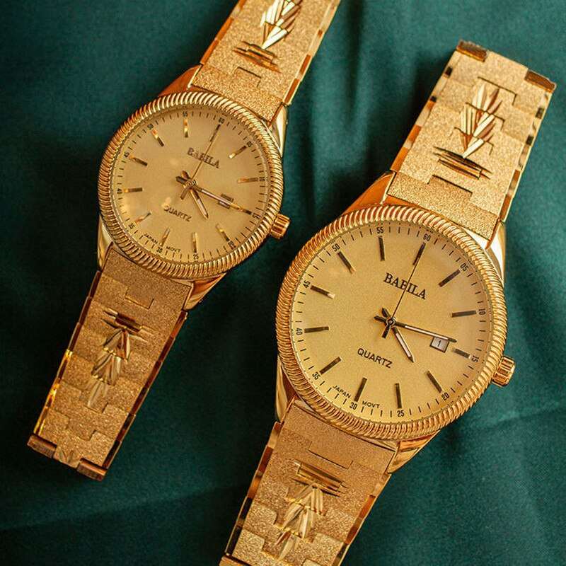 Women's Quartz Watches Gold Plated No Fading Calendar Watches - Acapparelstore