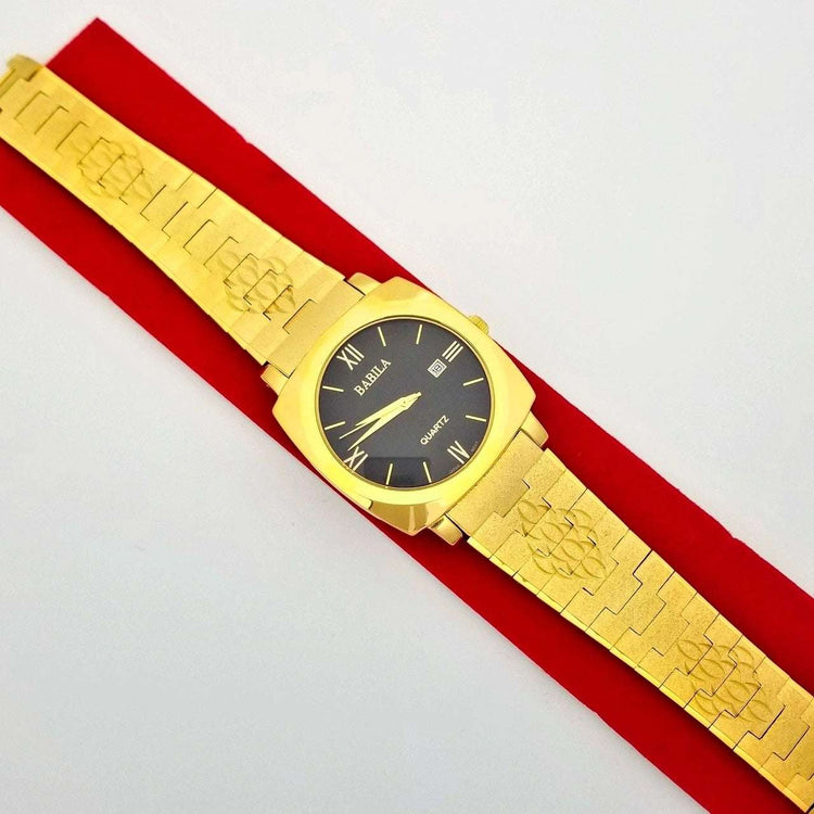 Men Women 18k Gold Quartz Watches No Fading Electroplating Watch - Acapparelstore