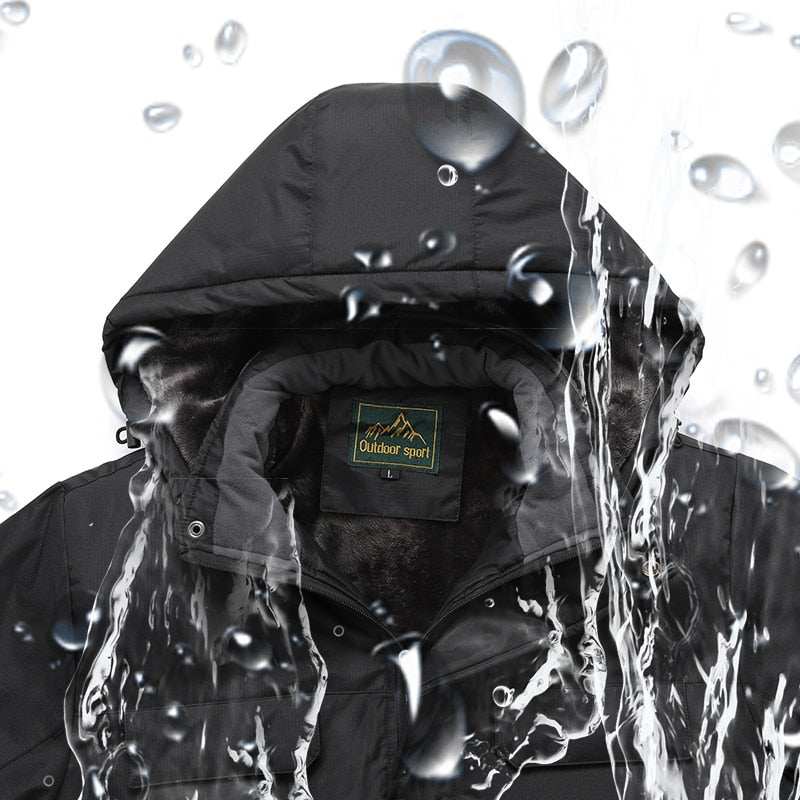 Waterproof Hiking Jackets Men Women Large Size Sports Coats - Acapparelstore