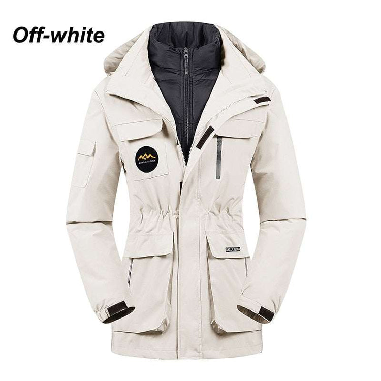 Super Warm Ski Suit Women Winter Snow Down Jacket and Pants - Acapparelstore