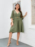 Size Loose Backless Long DressWomen&