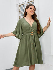 Size Loose Backless Long DressWomen's Casual Dress Plus Size Loose Backless Long Dress