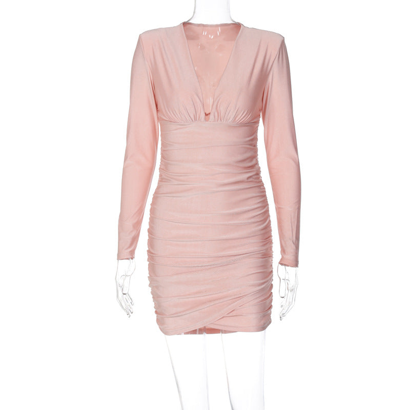 Sexy V Neck Prom Dress Sexy Weddings Celebrity Dresses - Acapparelstore