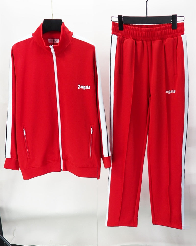 Men's Sport Outfit Set Jacket Long Pants Jogging Suit - Acapparelstore