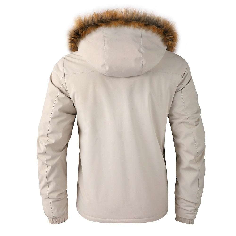 Men's Casual Windbreaker Jacket Hooded Jacket Man Waterproof Coat - Acapparelstore