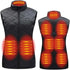 Heating Vest Autumn Winter Cotton Vest USB InfraredWomen&