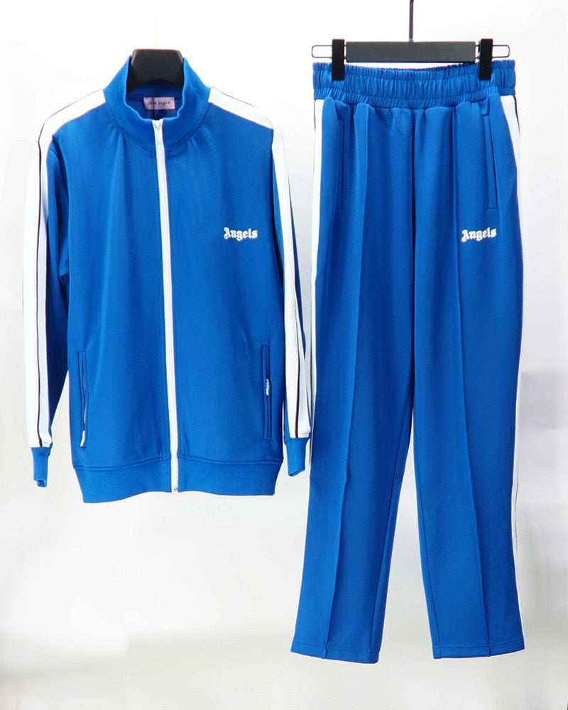 Men's Sport Outfit Set Jacket Long Pants Jogging Suit - Acapparelstore