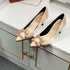 Rhinestone Pointed High Heels Stiletto Party Wedding ShoesWomen&