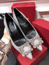 Rhinestone Pointed High Heels Stiletto Party Wedding ShoesWomen&