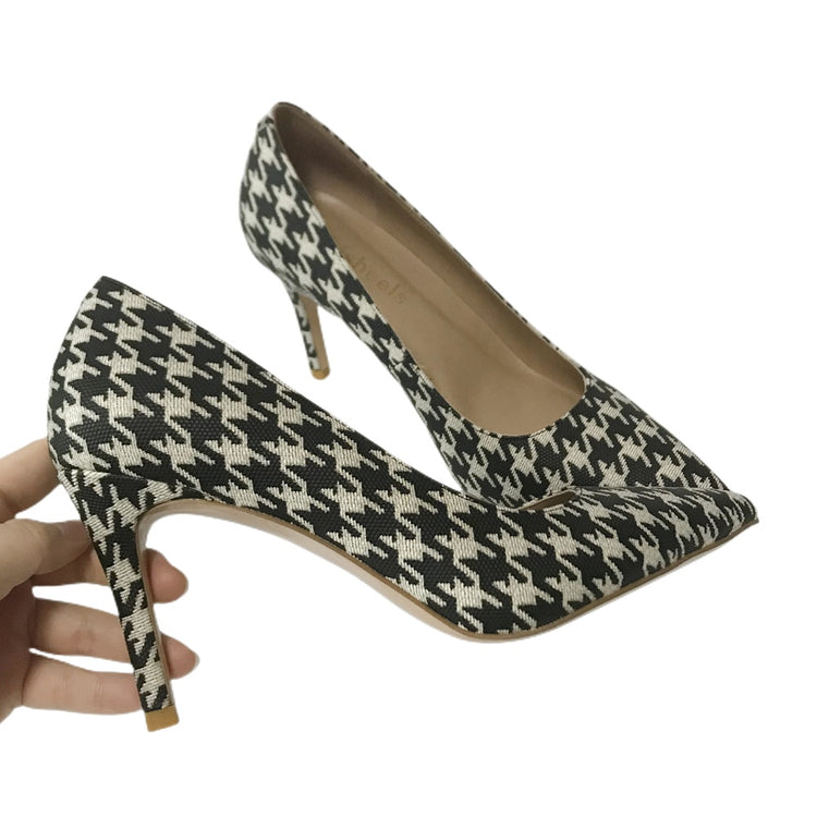 Popular Pointed Toe Shoes with Match Bags 2 types Of Shoulder Straps - Acapparelstore