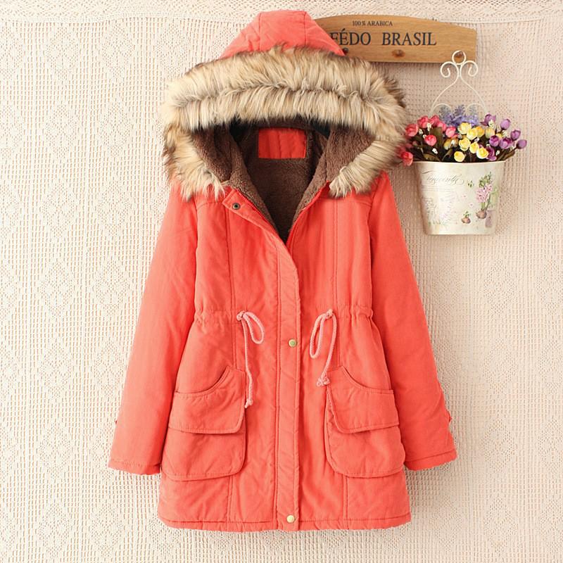 Spring Autumn Winter Women's Jacket Thick Warm Hooded Coat - Acapparelstore