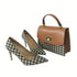 Popular Pointed Toe Shoes with Match Bags 2 types Of Shoulder Straps - Acapparelstore