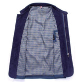 Blazer Spring Autumn Business Casual Stand Collar CoatMen&