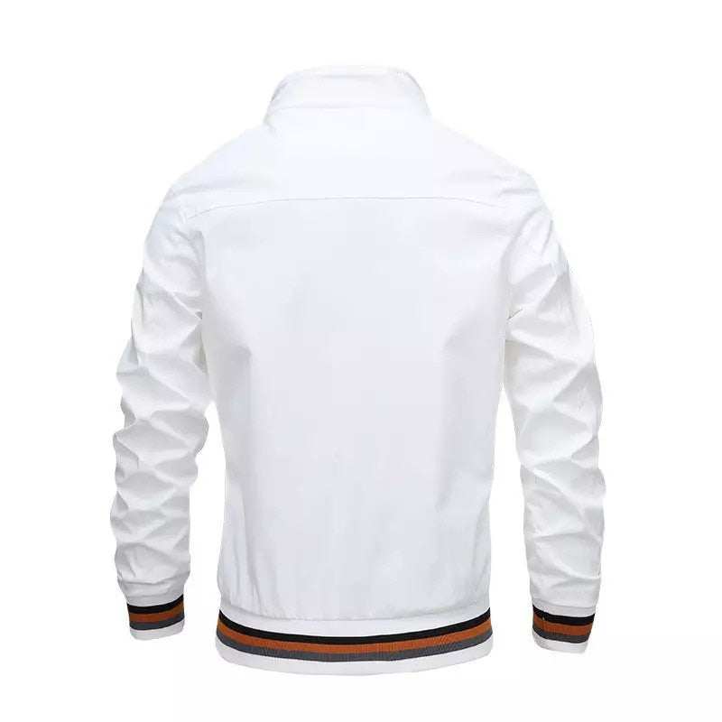 Tracksuit Casual Splicing Trousers Bomber Jacket High QualityMen's Tracksuit Casual Splicing Trousers Bomber Jacket High Quality