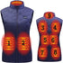 Heating Vest Autumn Winter Cotton Vest USB InfraredWomen&