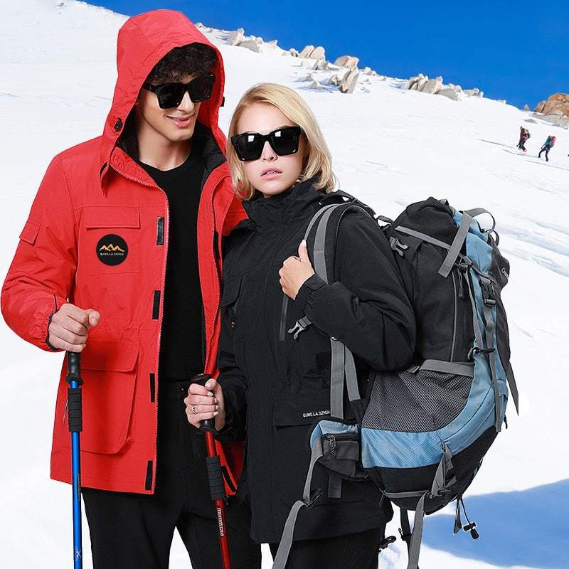 Super Warm Ski Suit Women Winter Snow Down Jacket and Pants - Acapparelstore