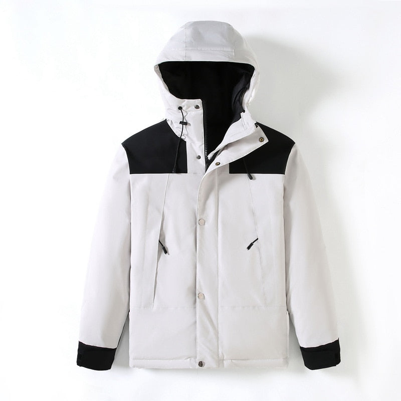 Jacket Casual Hooded Parka Warm Winter CoatsMen Women Down Jacket Casual Hooded Parka Warm Winter Coats