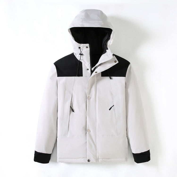 Jacket Casual Hooded Parka Warm Winter CoatsMen Women Down Jacket Casual Hooded Parka Warm Winter Coats
