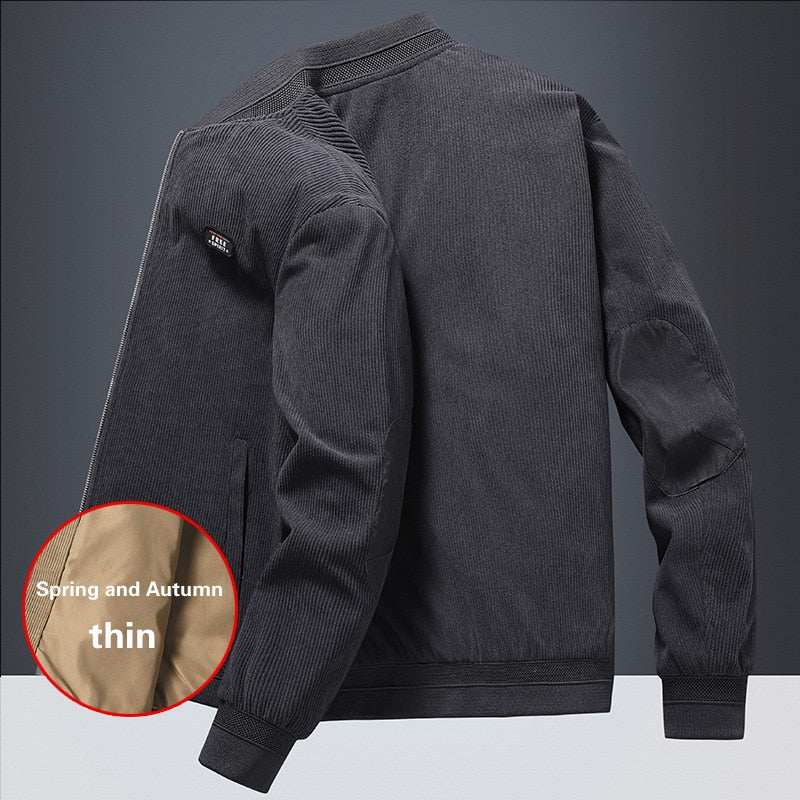 Men's Autumn Winter Stand Collar Slim Jacket Men Fashion Coat - Acapparelstore