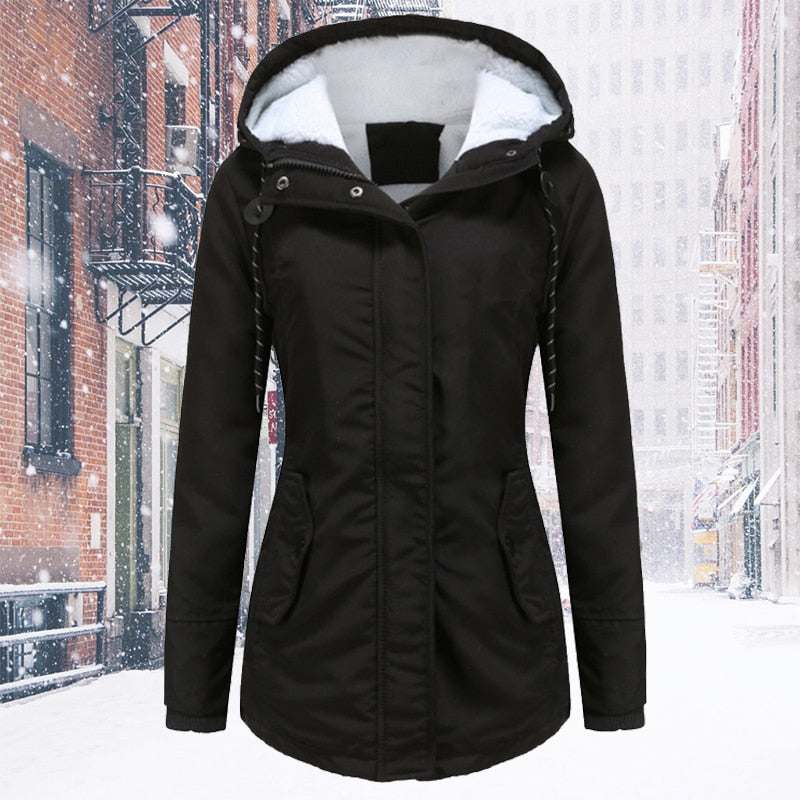 Winter Coats Thickened WarmWomen's Winter Coats Thickened Warm Down Long Jackets