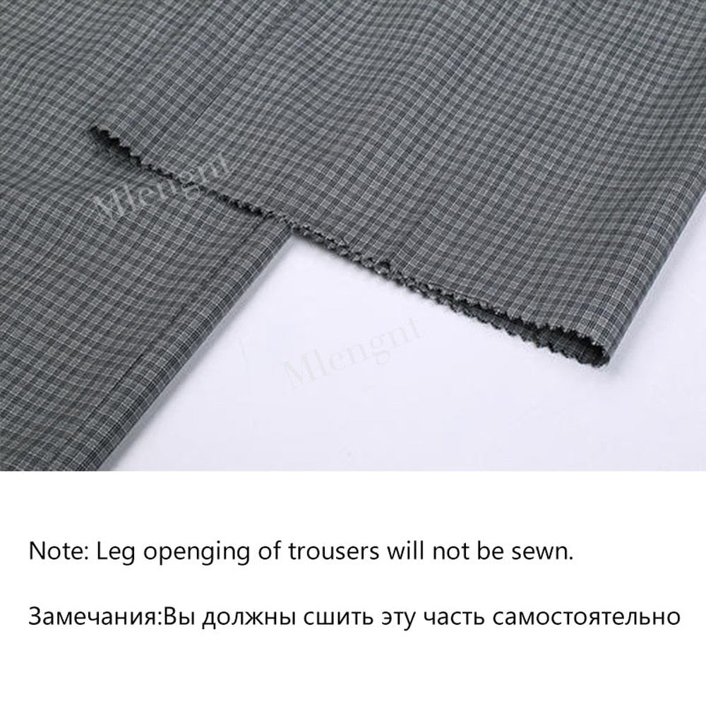 Men's Business Pant Casual Wrinkle-Resistant Pleated Wedding Pants - Acapparelstore