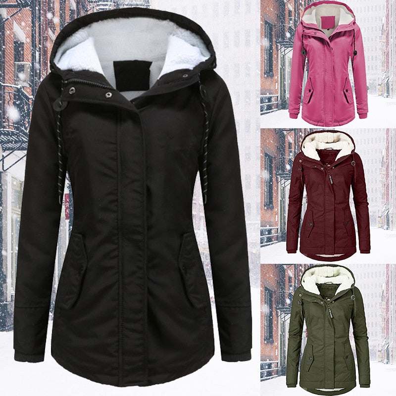 Winter Coats Thickened WarmWomen's Winter Coats Thickened Warm Down Long Jackets