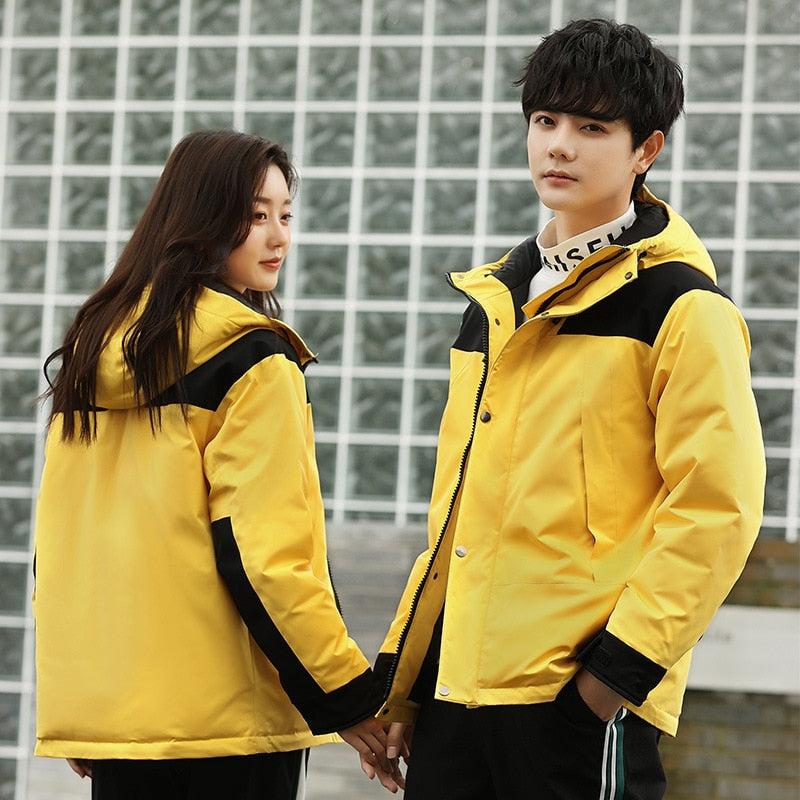 Jacket Casual Hooded Parka Warm Winter CoatsMen Women Down Jacket Casual Hooded Parka Warm Winter Coats