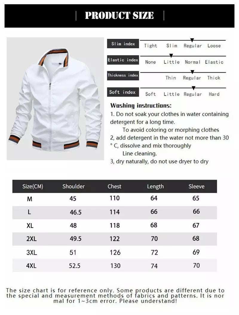 Tracksuit Casual Splicing Trousers Bomber Jacket High QualityMen's Tracksuit Casual Splicing Trousers Bomber Jacket High Quality