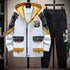 Men Tracksuit Casual Sports Suit Spring Fashion Two Pieces Sportswear - Acapparelstore