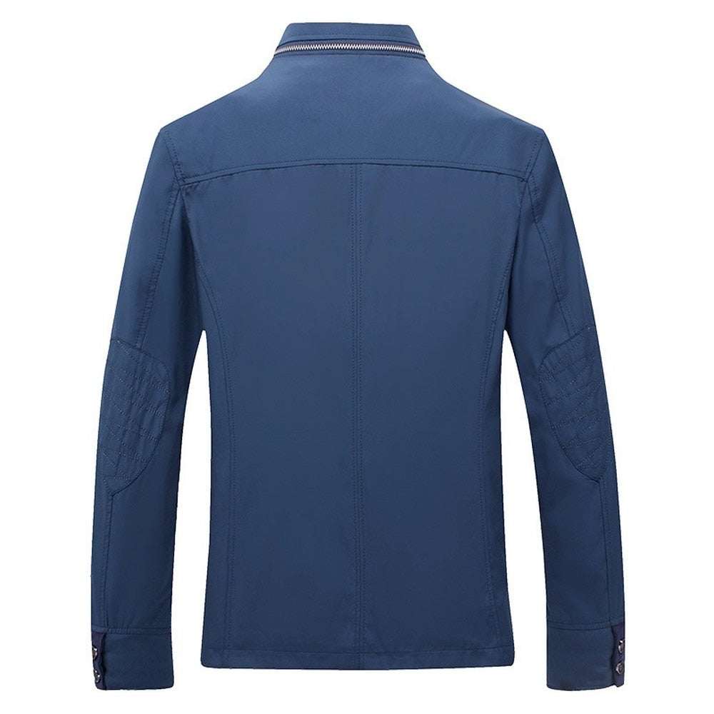 Blazer Spring Autumn Business Casual Stand Collar CoatMen&