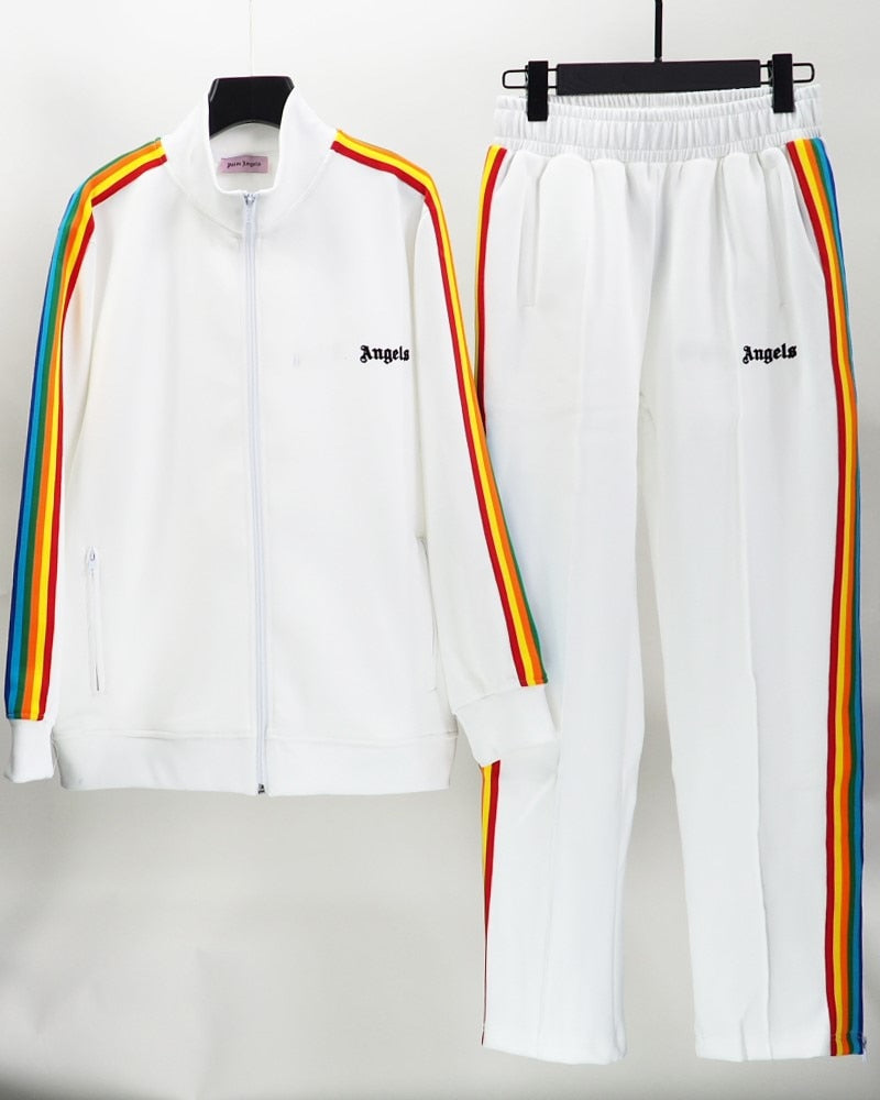 Men's Sport Outfit Set Jacket Long Pants Jogging Suit - Acapparelstore