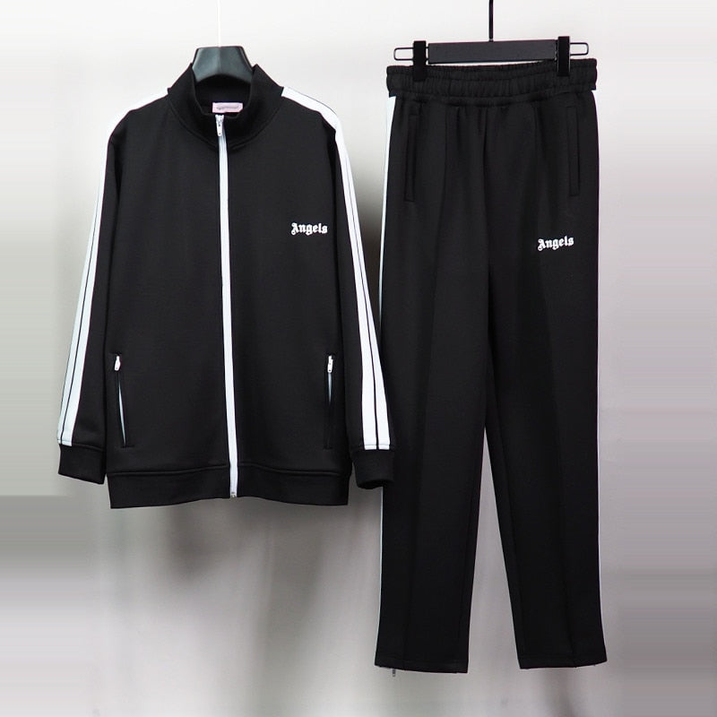 Men's Sport Outfit Set Jacket Long Pants Jogging Suit - Acapparelstore