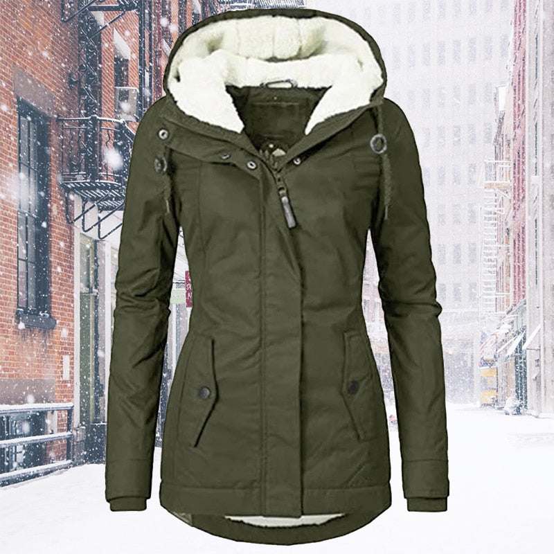 Winter Coats Thickened WarmWomen's Winter Coats Thickened Warm Down Long Jackets