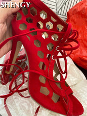 Women's Sandals Fine High-heeled Fashion Summer Casual Shoes - Acapparelstore