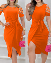 Dresses fashion leisure drills DressThew summer Women&